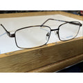 Equinox EQ230 Brown 58-16-145 Metal Full Rim Eyeglasses FZ06 Frames Only