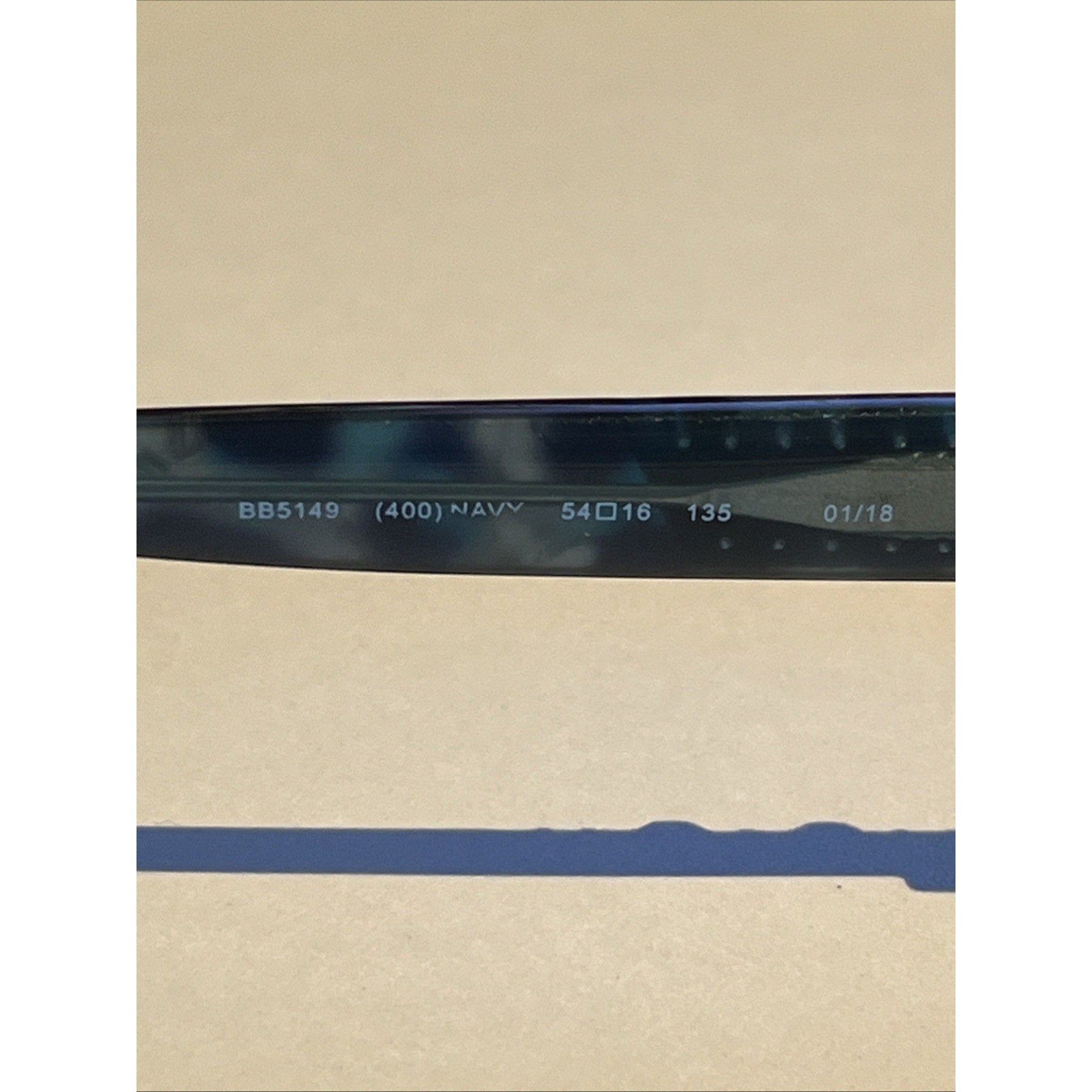Bebe BB5149 400 Navy EYEGLASSES 54-16-135 B36mm 01/18 Blue Frames Only