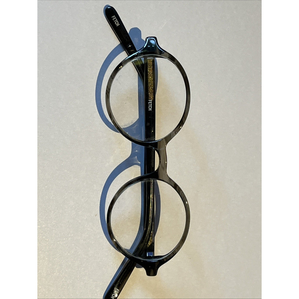 Fetch Eyewear Hugo Gray Horn 46-19-140 Tortoise Eyeglasses Frames Only