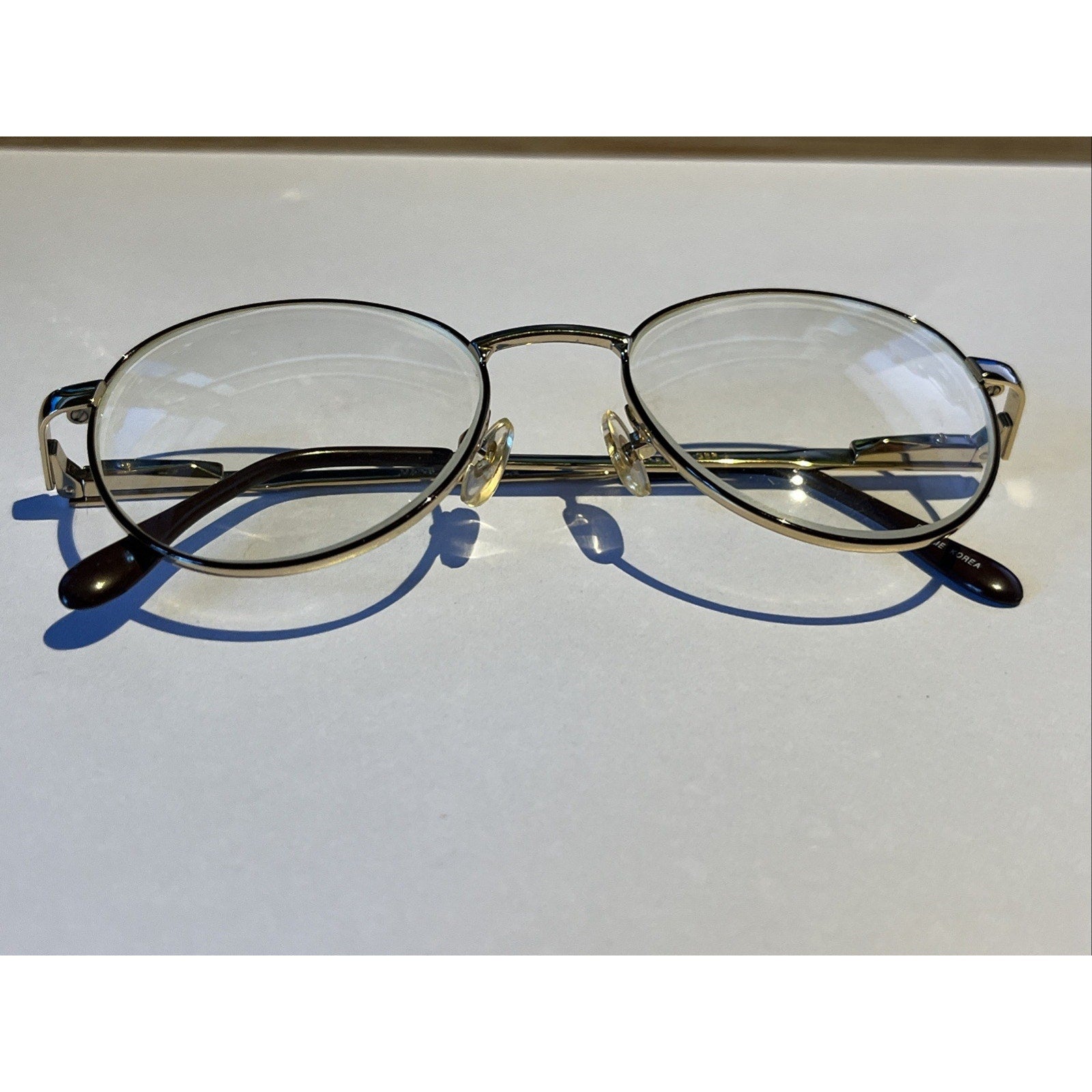 MAINSTREET EYEGLASSES 991 G/BU 48-18-135 Silver FULL RIM VZ66 Frames Only