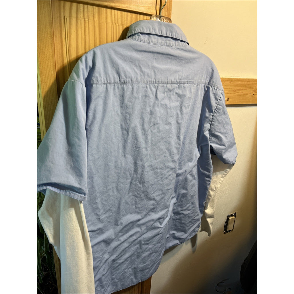 Vintage Paul Frank Men’s M Button Up Shirt Long Sleeve Button Up