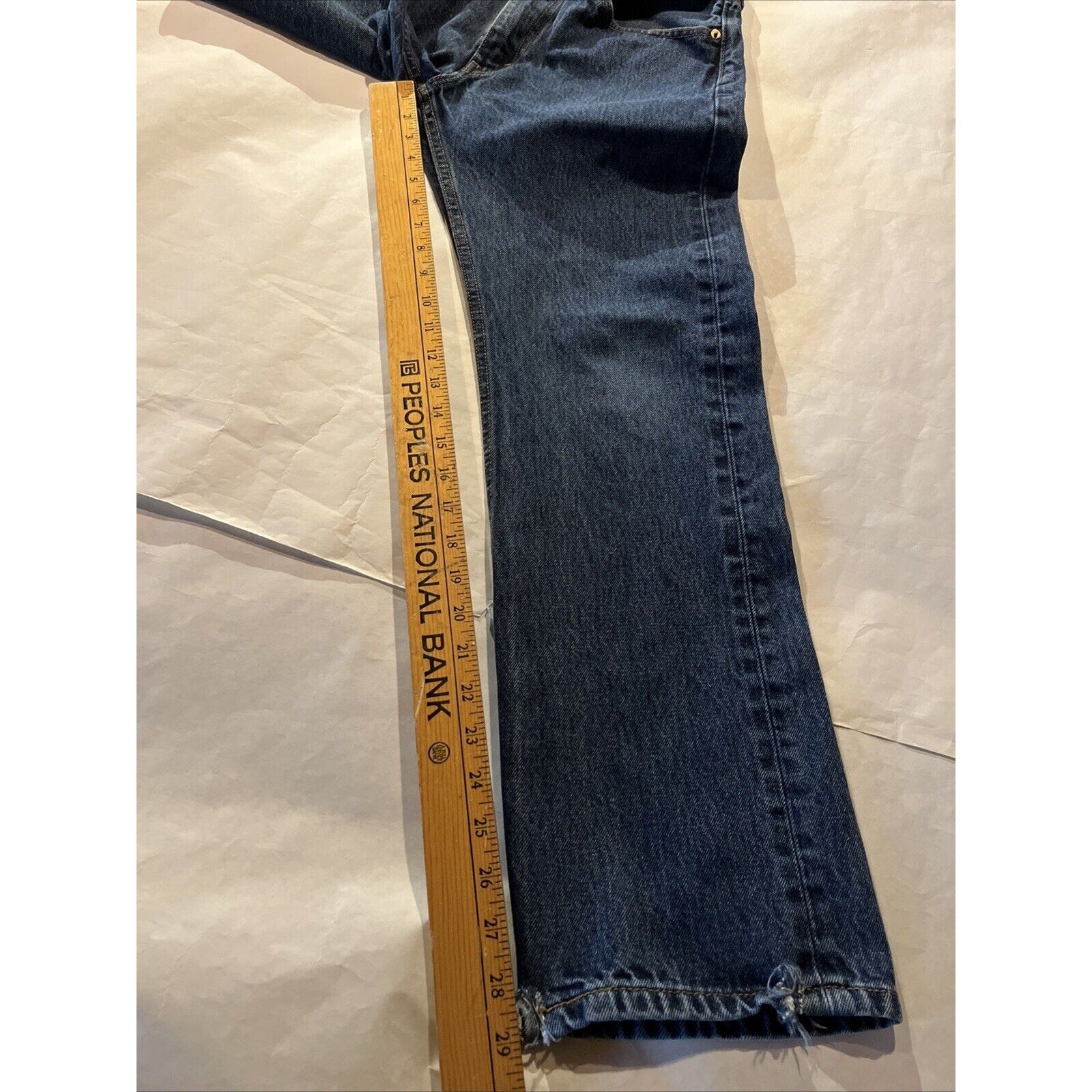 Levi's 505 Mens Jeans 31x30 Regular Fit Outdoor Medium Wash Cotton Travel
