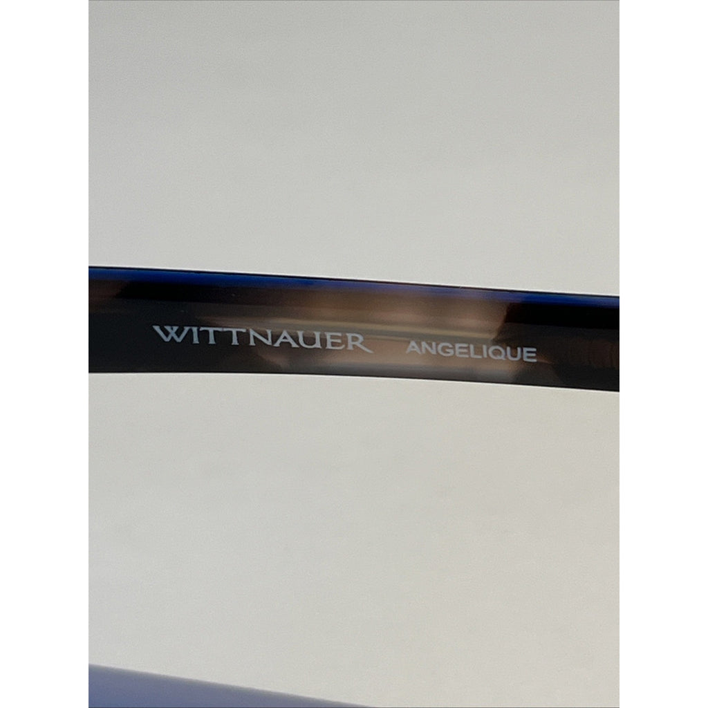 Wittnauer Angelique Eyeglasses Womens Pink Blush Cat Eye Frames 53-14-140