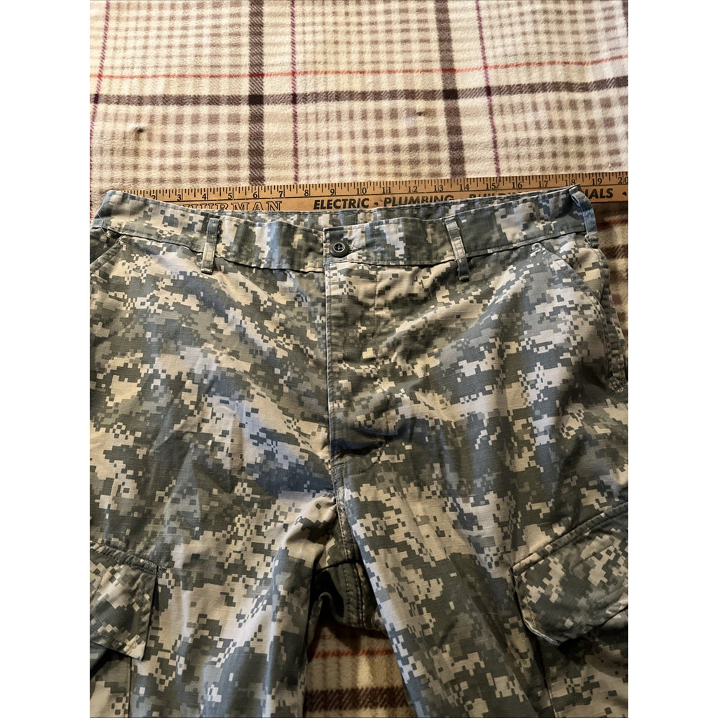 US Army Pants Trousers Large X-Long USGI Digital Camo Cotton/Nylon Ripstop 36x31