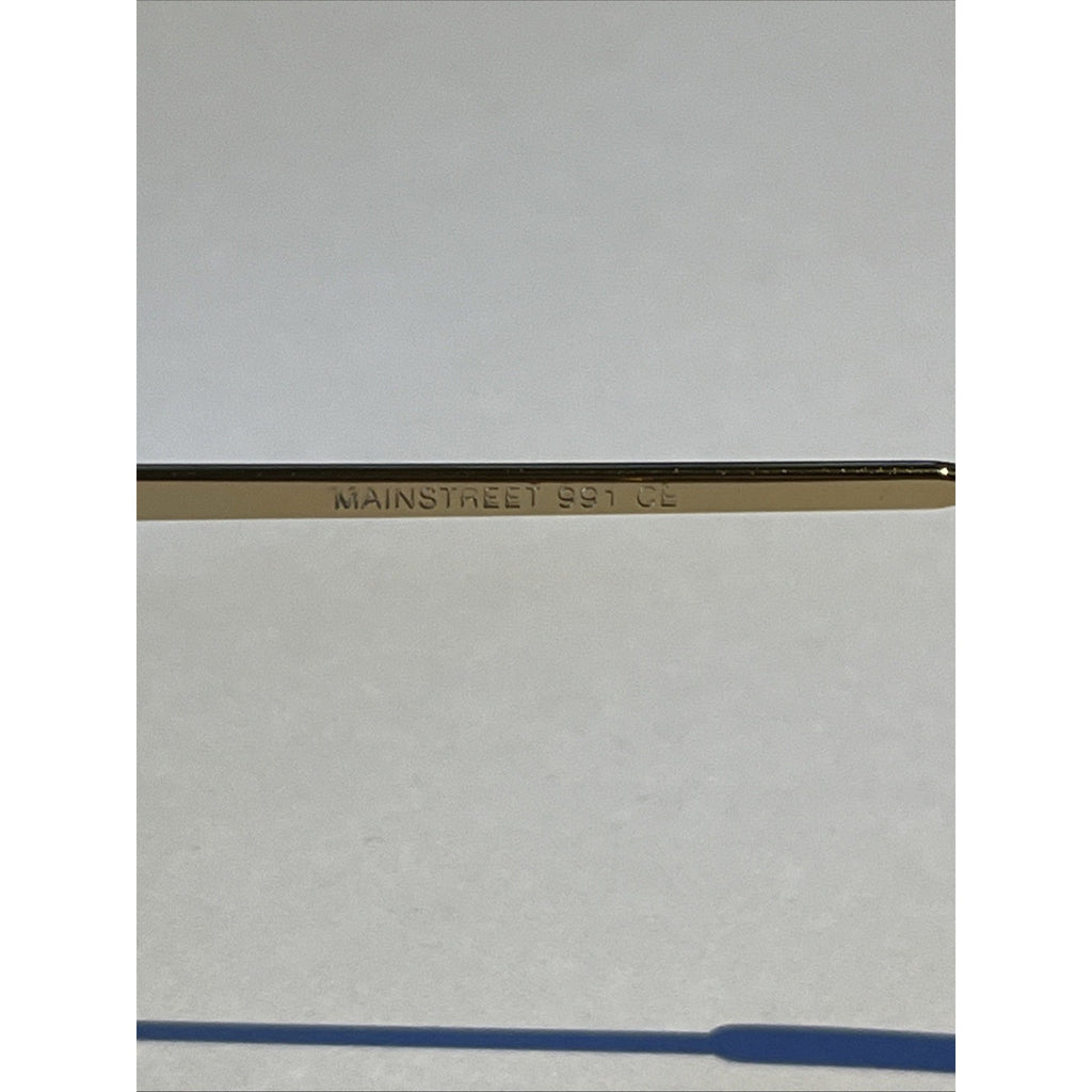 MAINSTREET EYEGLASSES 991 G/BU 48-18-135 Silver FULL RIM VZ66 Frames Only