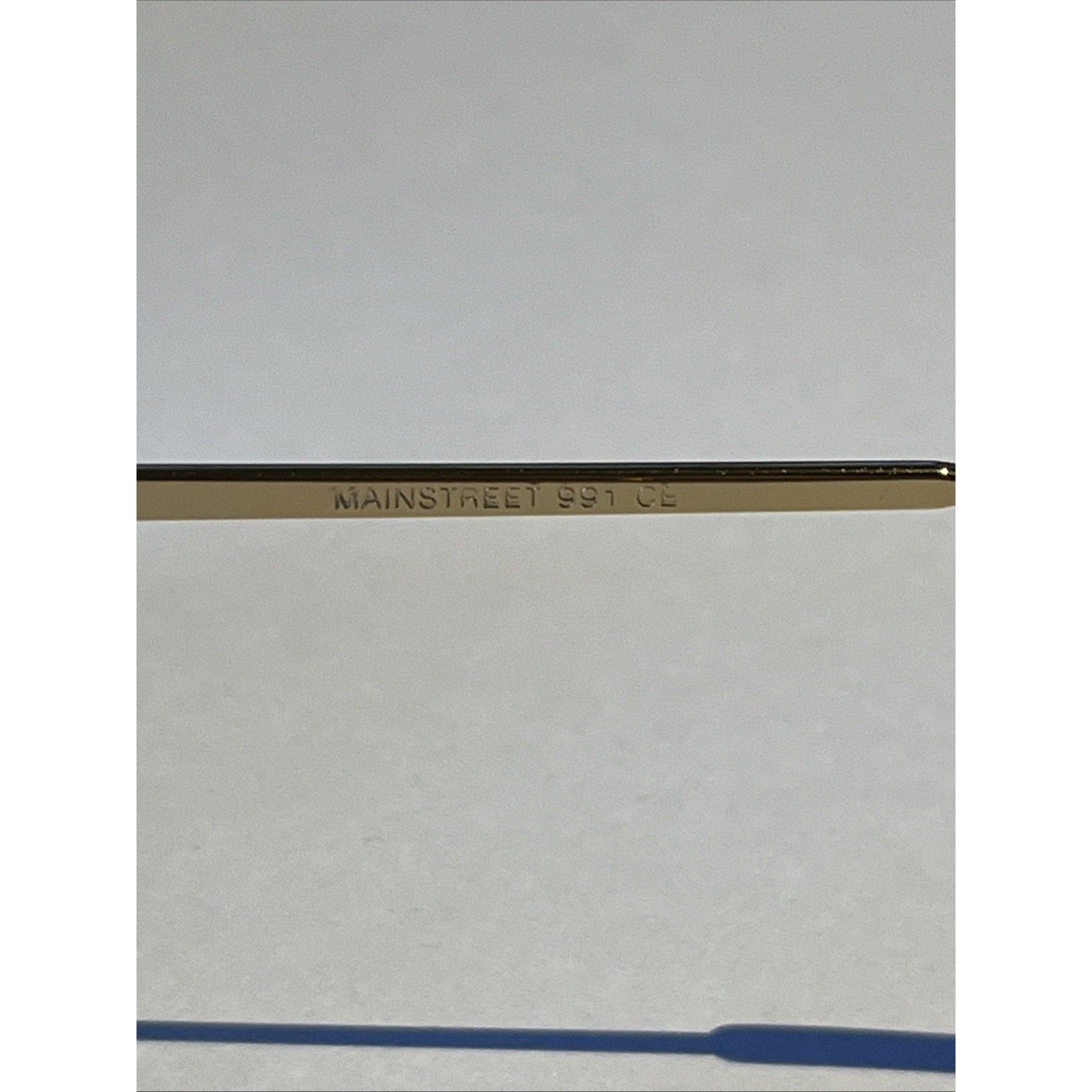 MAINSTREET EYEGLASSES 991 G/BU 48-18-135 Silver FULL RIM VZ66 Frames Only