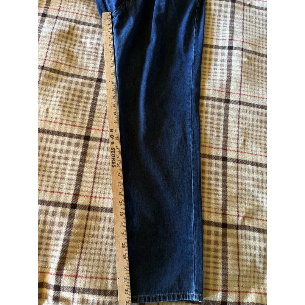 Façonnable Jeans Mens Size 40 R Blue Denim Modele F40 Straight Leg Stretch 40x32
