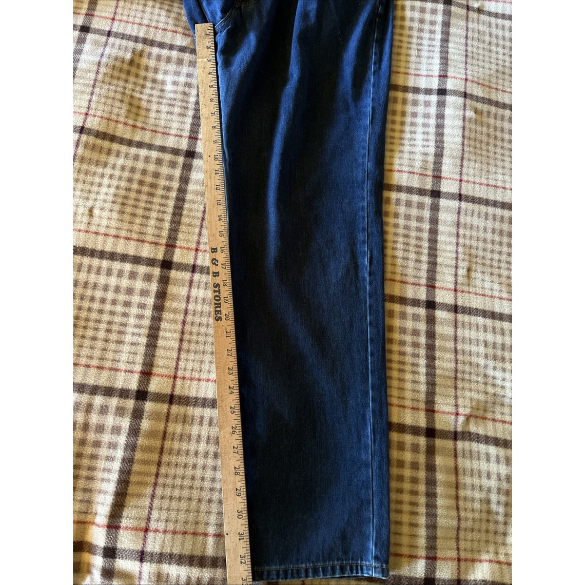 Façonnable Jeans Mens Size 40 R Blue Denim Modele F40 Straight Leg Stretch 40x32
