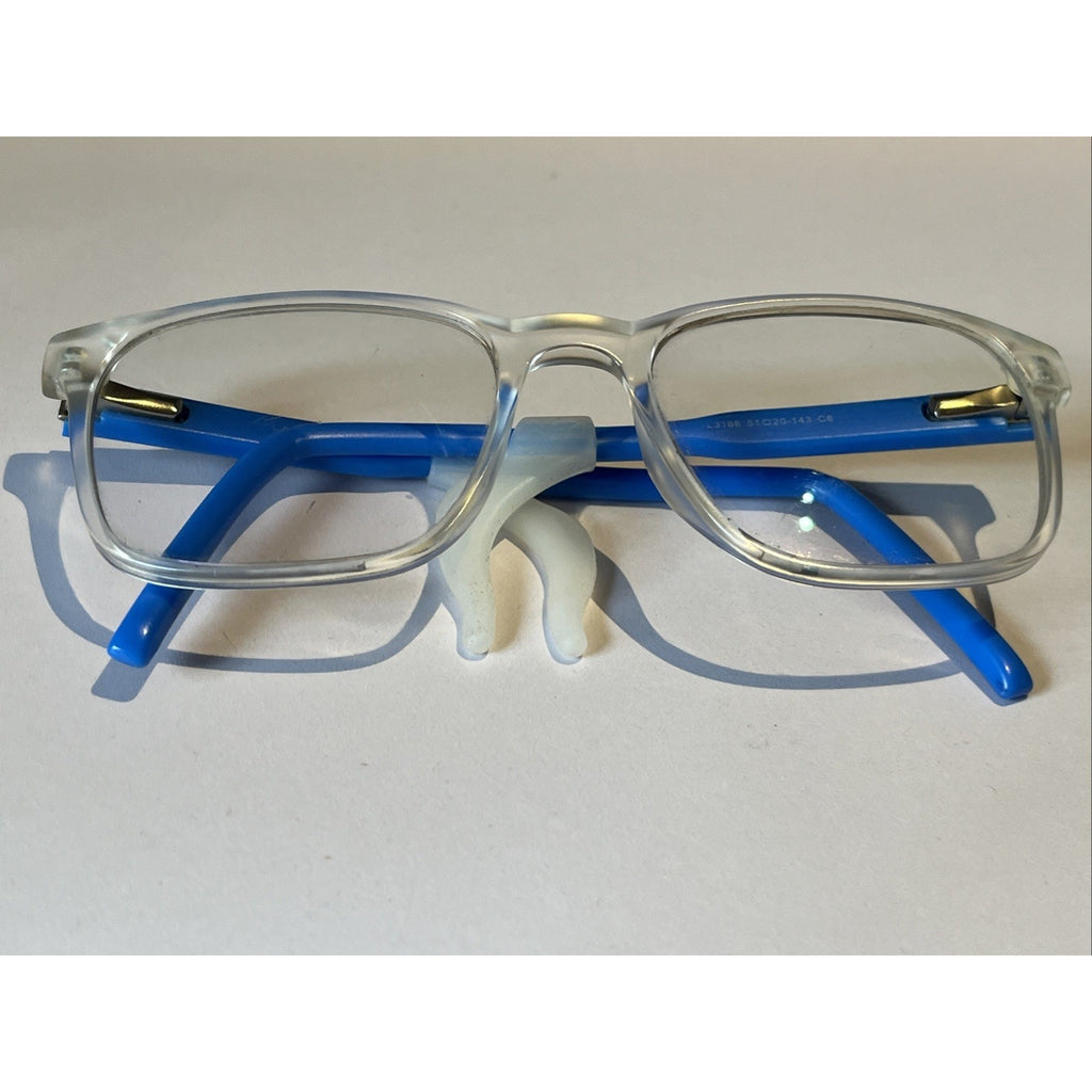 Vintage Lacoste Eyewear L3166 Blue Eyeglasses 51-20-143 C6 Retro Frames Only