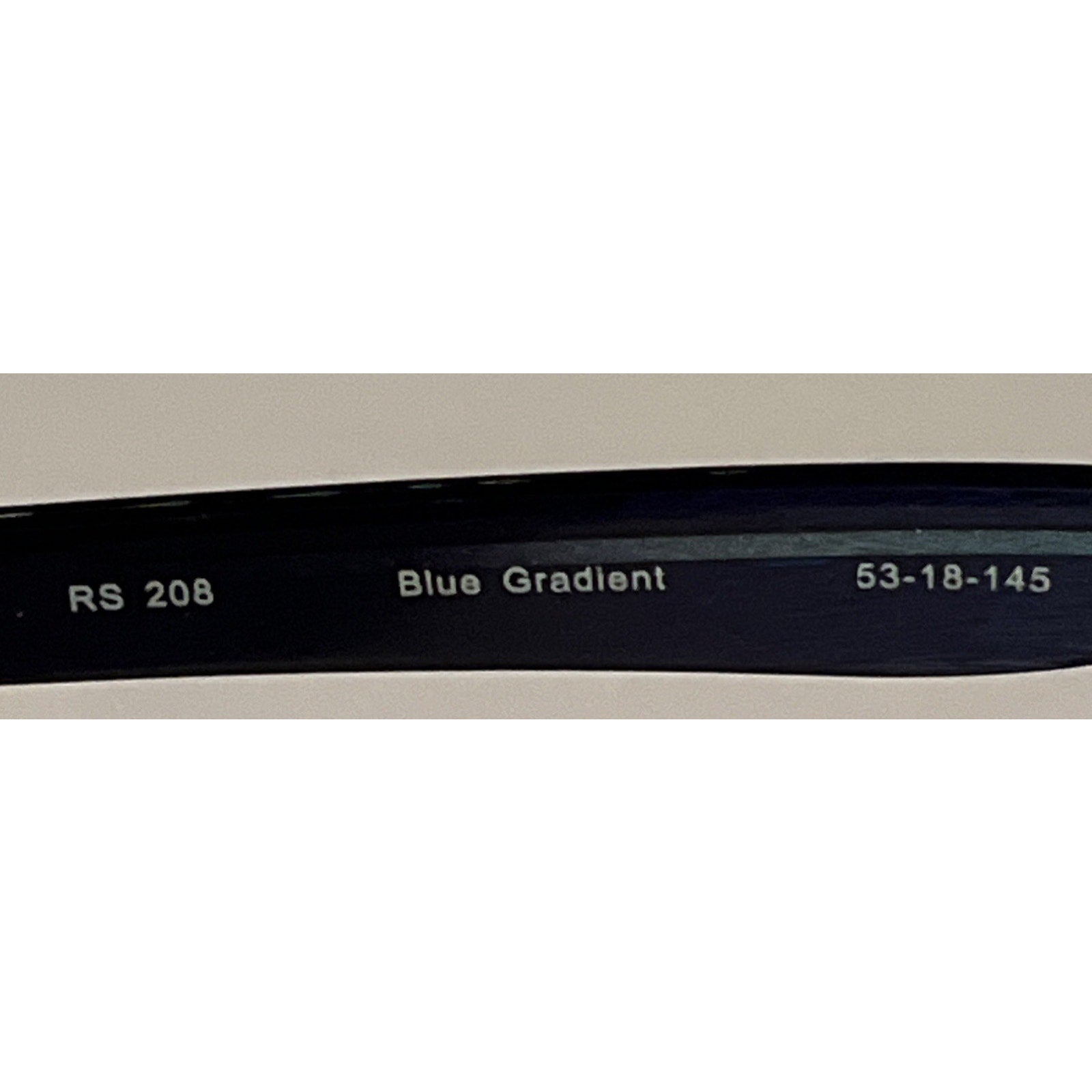 Rickey Smiley Eyewear Glasses Women RS 208 Blue Gradient 53-18-145