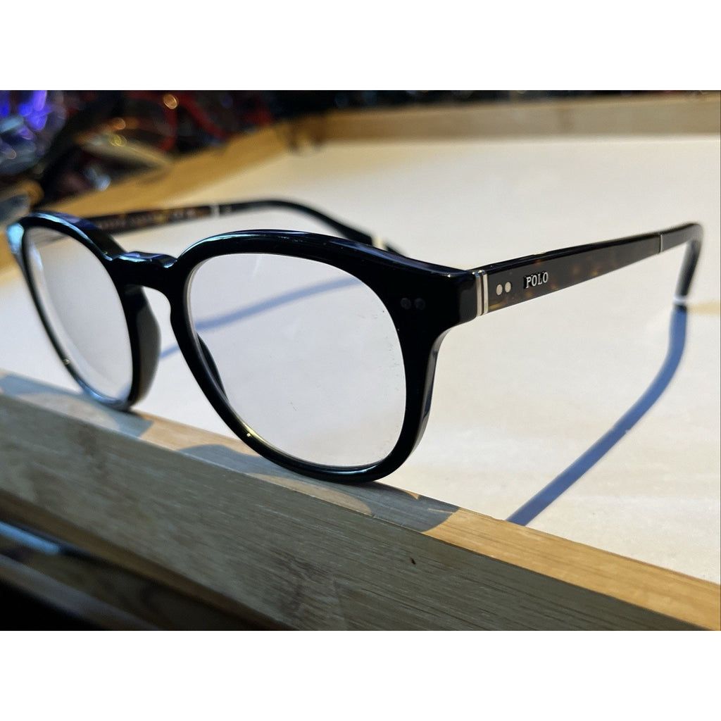 POLO RALPH LAUREN 2267 5001 BLACK Brown Tortoise EYEGLASSES 52-20-145 Frame Only