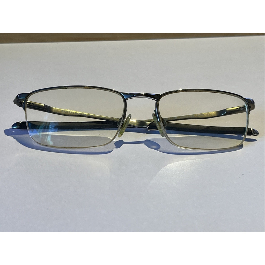Oakley Barrelhouse 0.5 Pewter Eyeglasses OX3174-0253 53-18-139 Half Frames Only