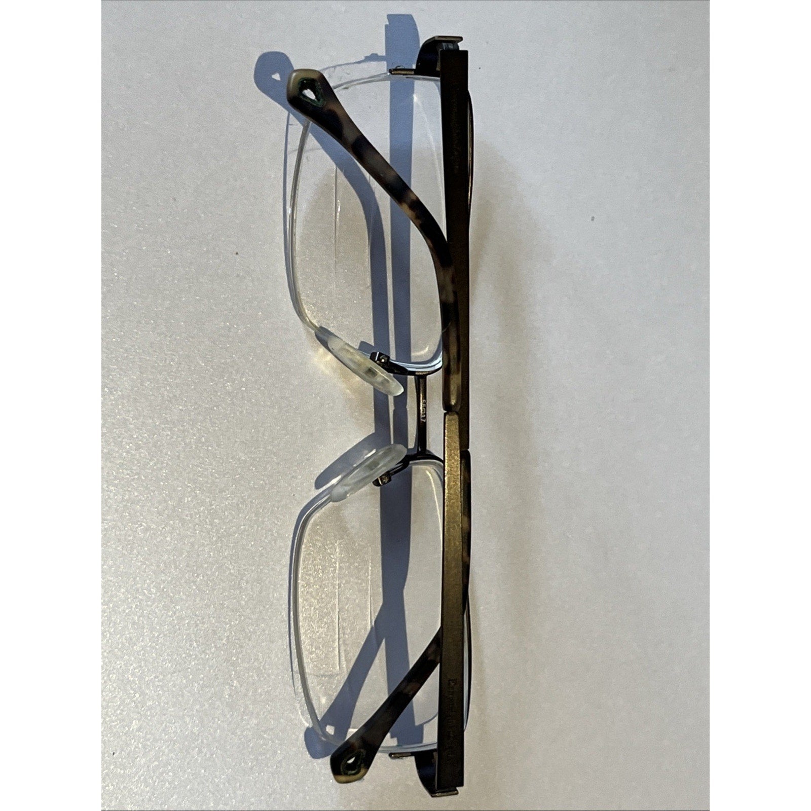 Ermenegildo Zegna Eyewear Eyeglasses VZ 3361 0SLS 55-17-140 Metal Frames Only
