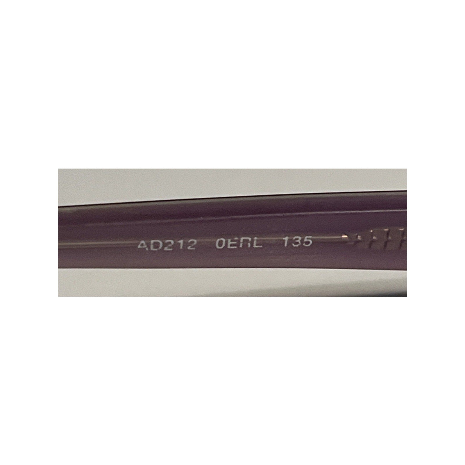 Adensco Eyeglasses Frames AD212 Purple Brown Tortoise Rectangular 51-16-135
