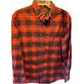 Pendleton mason men’s M red plaid long sleeve button down cotton flannel shirt