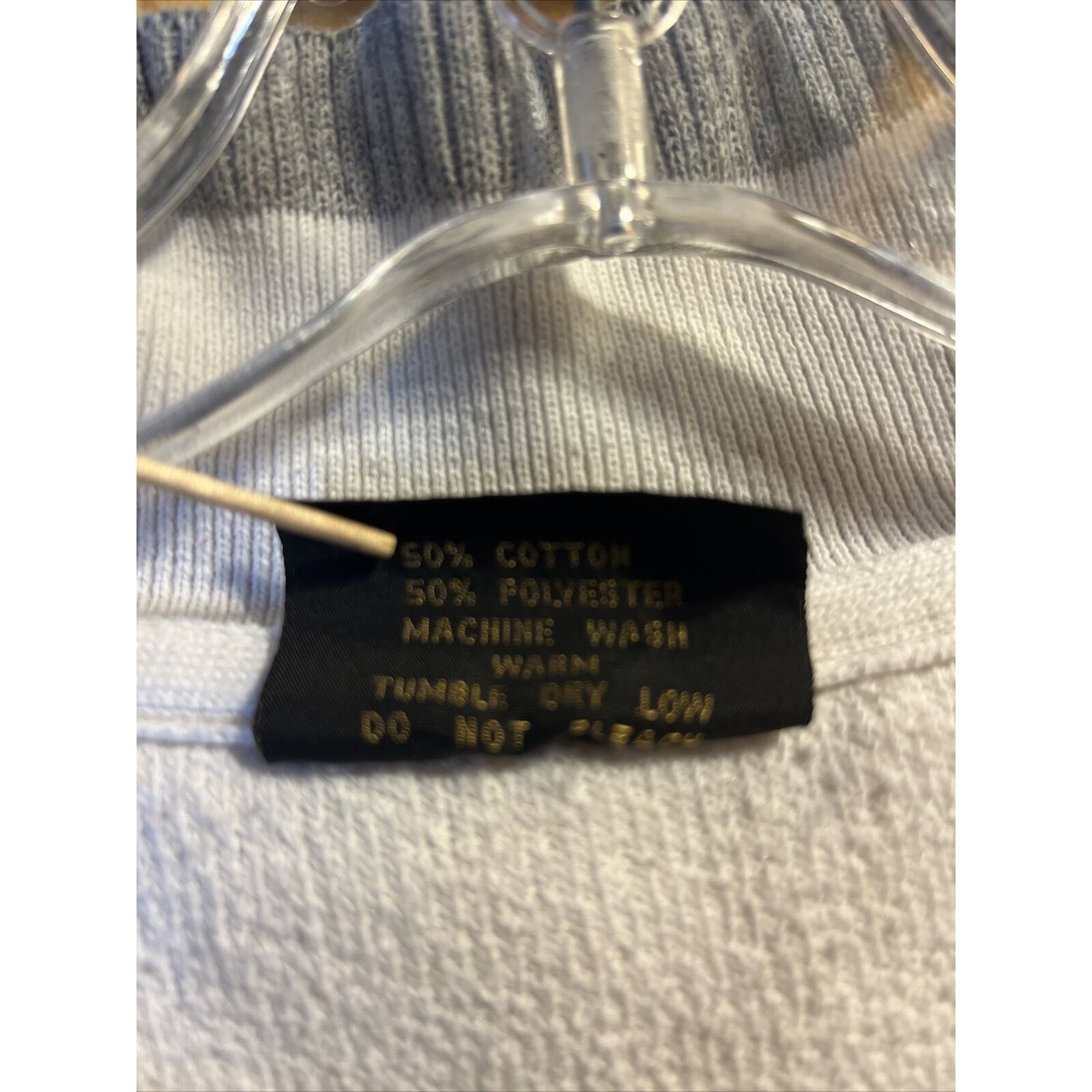 Renegade Club Vintage Men’s XL White Long Sleeve 1/4 Button Cotton Blend Sweater